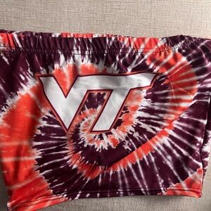 Virginia tech tube top